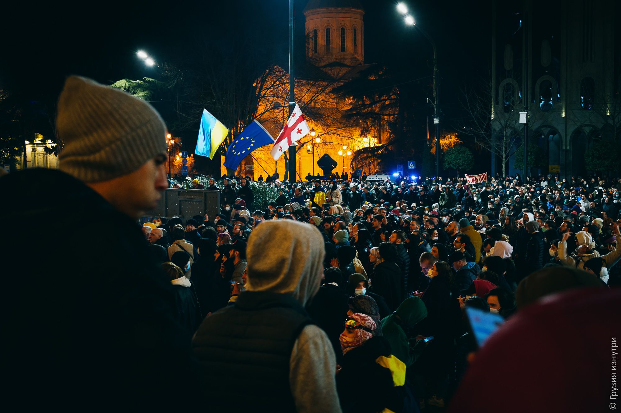 Protest Against the Foreign Agents Law — March 7