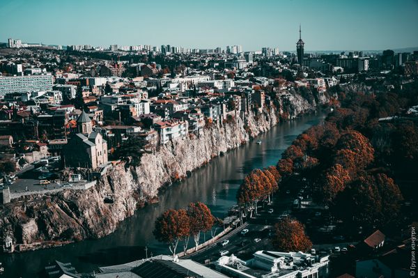 The Colors of Autumn in Tbilisi