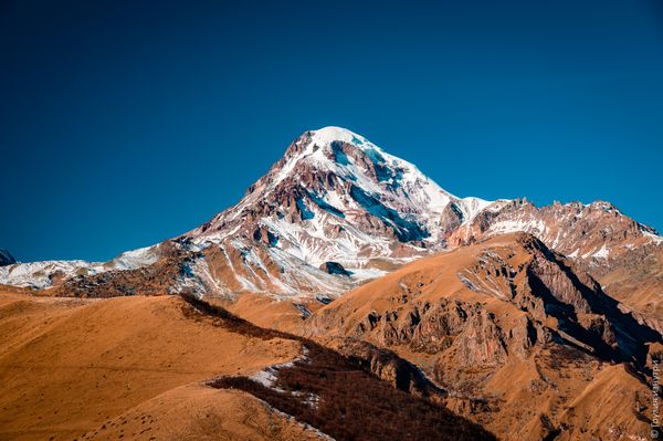 Kazbek in January