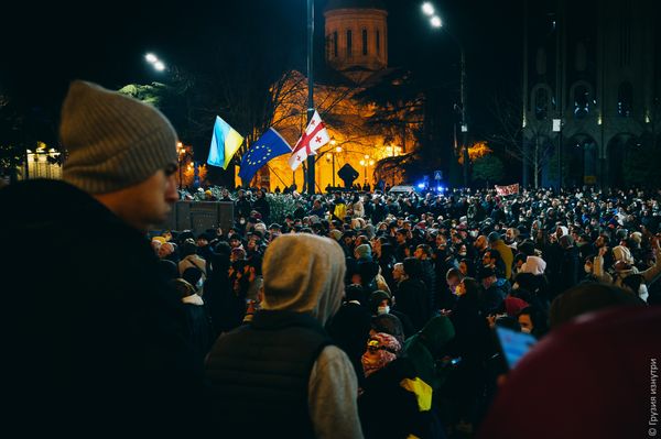 Protest Against the Foreign Agents Law — March 7