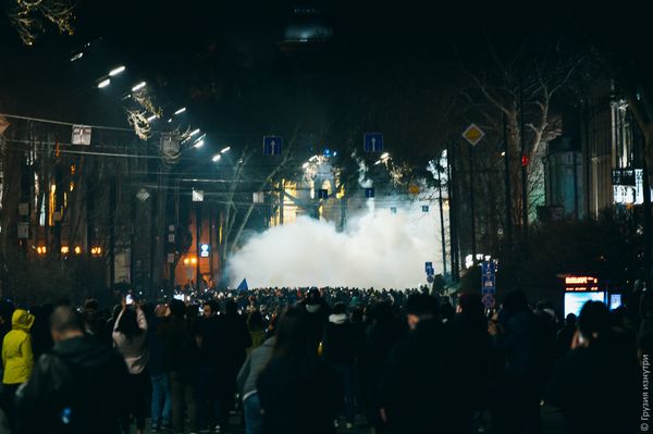 Protest Against the Foreign Agents Law — March 8